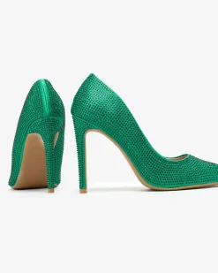 Best Damskie czółenka z cyrkoniami Griccos Szpilki|Klasyczne