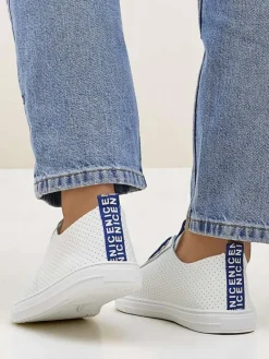 Sale Damskie eko skórzane trampki Next Step Trampki