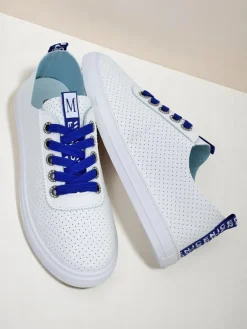 Sale Damskie eko skórzane trampki Next Step Trampki