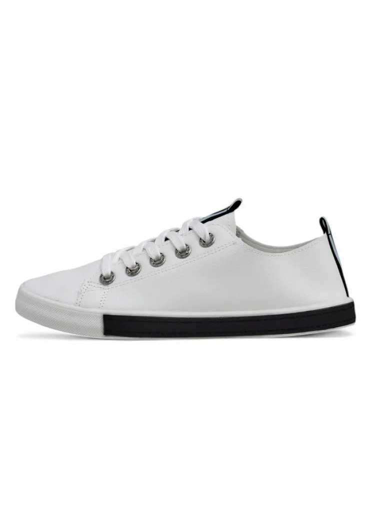 Best Damskie eko skórzane trampki Tarene Trampki