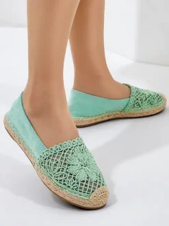 Damskie espadryle ażurowe Verela Espadryle Płaskie