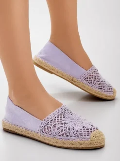 Clearance Damskie espadryle ażurowe Verela Espadryle Płaskie