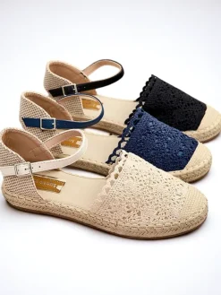 Discount Damskie espadryle Lopett Espadryle Płaskie