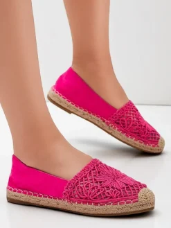 Clearance Damskie espadryle ażurowe Verela Espadryle Płaskie