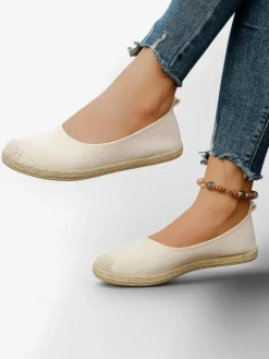 Damskie espadryle eko zamszowe Aroles Espadryle Płaskie