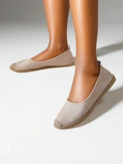 Damskie espadryle eko zamszowe Aroles Espadryle Płaskie