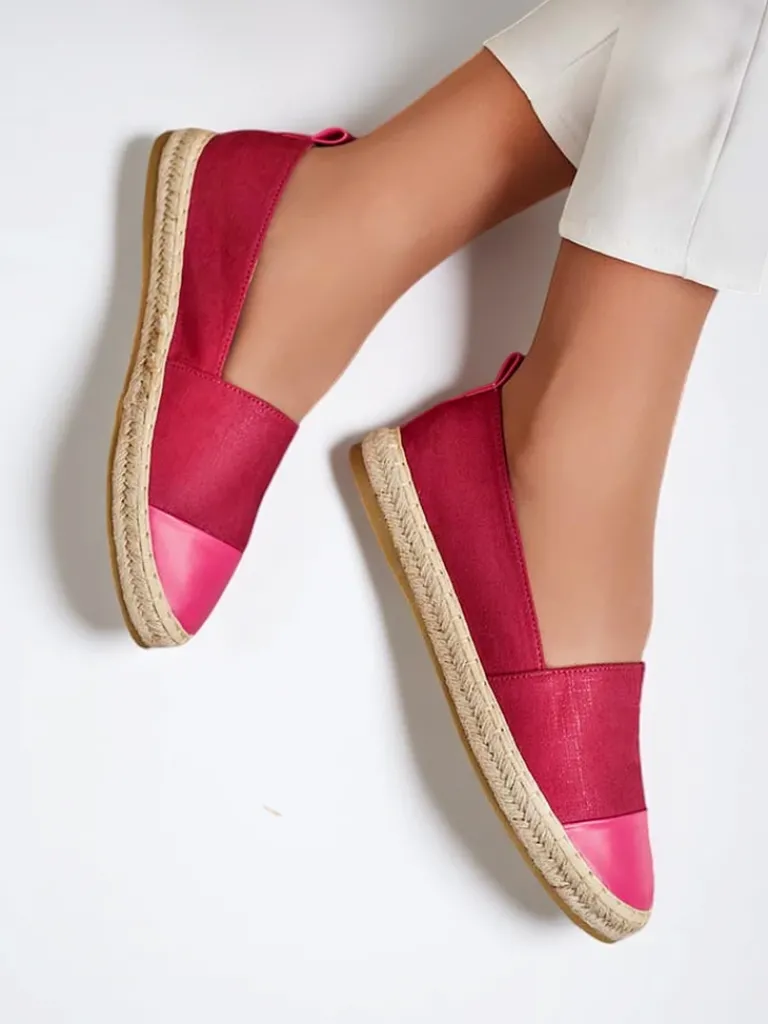 Clearance Damskie espadryle Evellaz Espadryle Płaskie