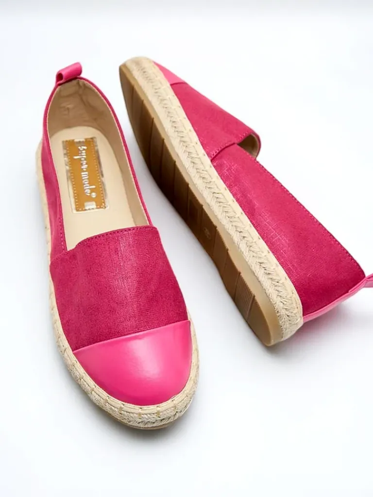Clearance Damskie espadryle Evellaz Espadryle Płaskie