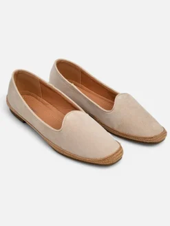 Clearance Damskie espadryle eko zamszowe Emmeno Espadryle Płaskie