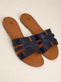 Sale Damskie klapki na płaskiej podeszwie Livia Soft Klapki Płaskie