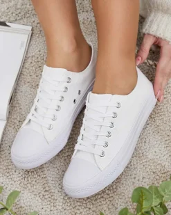 Outlet Damskie klasyczne sznurowane trampki Ogisea Trampki