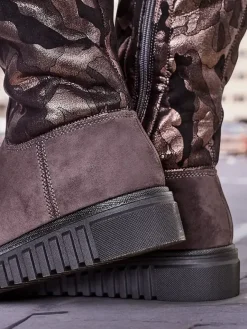 Hot Damskie kozaki do kolana Molis Kozaki Z Ociepleniem|Kozaki Do Kolana