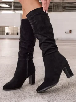 New Damskie kozaki Veriozo Kozaki Na Obcasie|Kozaki Bez Ocieplenia