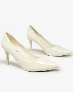 New Damskie lakierowane czółenka na szpilce Emeriers Szpilki|Klasyczne