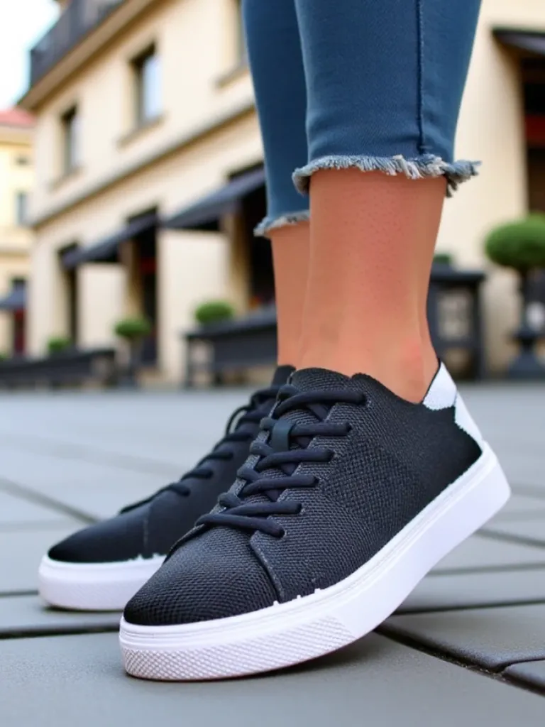 New Damskie materiałowe buty sportowe Esellaf Damskie Bieganie, Ćwiczenia I Trening