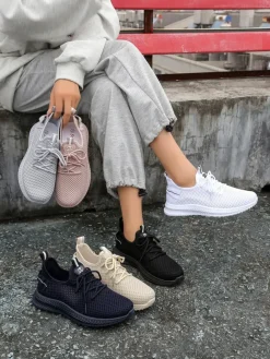 Hot Damskie materiałowe buty sportowe Rinsel Damskie Bieganie, Ćwiczenia I Trening