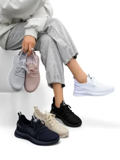 Hot Damskie materiałowe buty sportowe Rinsel Damskie Bieganie, Ćwiczenia I Trening