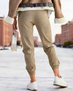 New Damskie materiałowe spodnie typu bojówki Spodnie Cargo|Spodnie Materiałowe