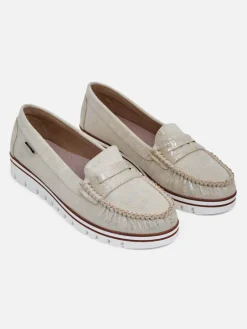 Sale Damskie mokasyny eko zamszowe Bellisse Mokasyny Na Płaskiej Podeszwie