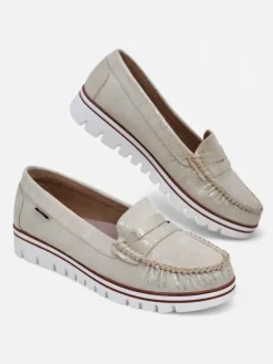 Sale Damskie mokasyny eko zamszowe Bellisse Mokasyny Na Płaskiej Podeszwie