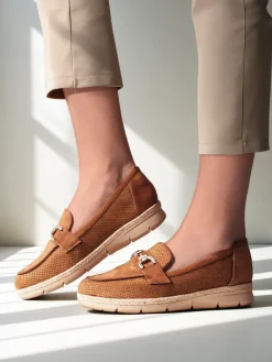 Sale Damskie półbuty z ozdobą na nosku Fifon Półbuty