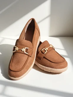 Sale Damskie półbuty z ozdobą na nosku Fifon Półbuty