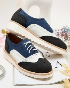 Clearance Damskie półbuty sznurowane Novlas Półbuty