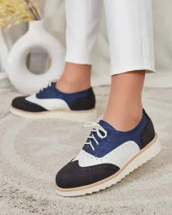 Clearance Damskie półbuty sznurowane Novlas Półbuty