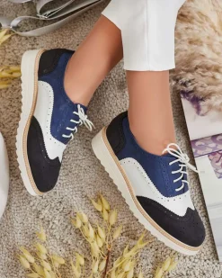 Clearance Damskie półbuty sznurowane Novlas Półbuty