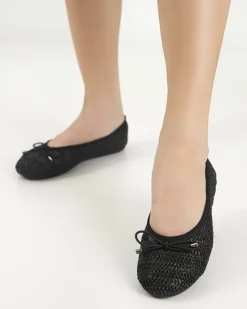 Best damskie plecione balerinki Wewo Baleriny Klasyczne