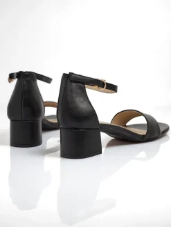 Outlet Damskie sandały na niskim obcasie SoftHeels Sandały Na Słupku