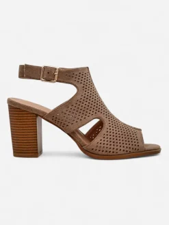 Online Damskie sandały na słupku ażurowe Abetle Buty Na Wielkie Wyjście|Sandały Na Słupku