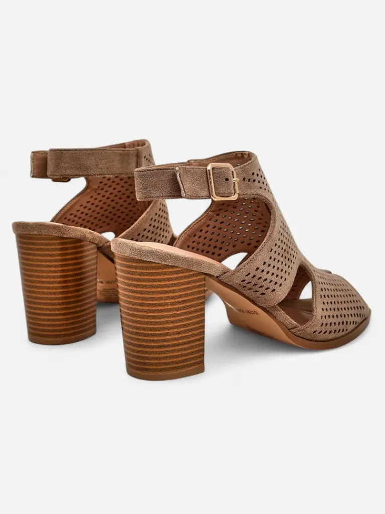 Online Damskie sandały na słupku ażurowe Abetle Buty Na Wielkie Wyjście|Sandały Na Słupku