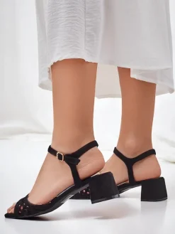 Hot Damskie sandały ażurowe Azopi Ugc|Buty Na Wielkie Wyjście