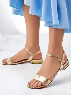 Outlet Damskie sandały na płaskiej podeszwie Aronies Ugc|Sandały Płaskie