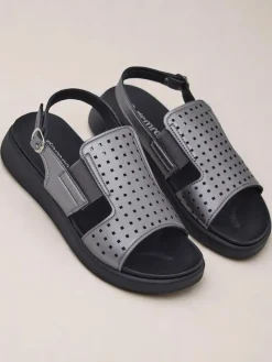 Outlet Damskie sandały na grubszej podeszwie BreezyStep Sandały Płaskie