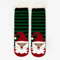 Discount Damskie skarpetki ze świątecznym wzorem Skarpetki