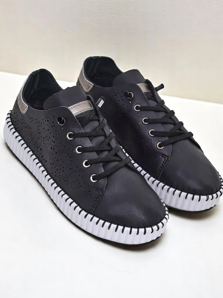 Clearance Damskie sneakersy ażurowe Luna Lace Damskie Sportowe|Sneakersy
