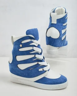 New Damskie sportowe botki na koturnie Pamstinsa Botki Bez Ocieplenia|Botki Na Koturnie