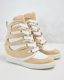 Hot Damskie sportowe botki na koturnie Pamstinsa Botki Bez Ocieplenia|Botki Na Koturnie