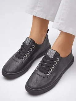 Sale Damskie tenisówki z cyrkoniami Cytorrie Trampki