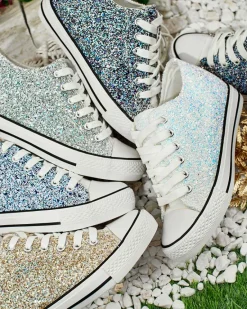 Outlet Damskie trampki na krytym koturnie Finia Trampki