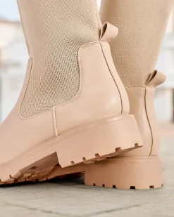 Discount Damskie wsuwane kozaki Bifonus Kozaki Na Płaskim Obcasie|Kozaki Bez Ocieplenia