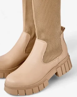 Online Damskie wsuwane kozaki Zorumi Kozaki Na Płaskim Obcasie|Kozaki Za Kolano