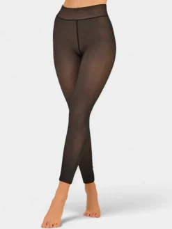 Discount Damskie zimowe rajstopy ocieplane Rajstopy