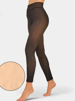 Discount Damskie zimowe rajstopy ocieplane Rajstopy