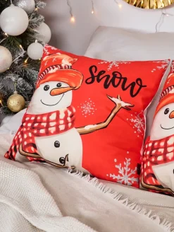 Clearance Dekoracyjna świąteczna poszewka na poduszkę Poduszki I Poszewki