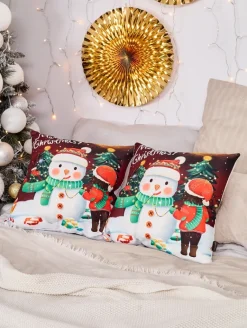 Dekoracyjna świąteczna poszewka na poduszkę Poduszki I Poszewki