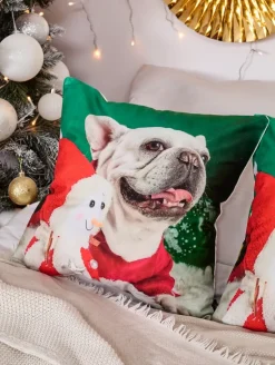 Outlet Dekoracyjna świąteczna poszewka na poduszkę Poduszki I Poszewki