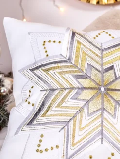 Hot Dekoracyjna świąteczna poszewka na poduszkę Poduszki I Poszewki